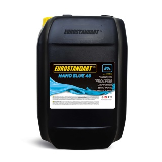 Гидравлическое масло EUROSTANDART NANO BLUE HYDRO HLP 46 - 20л.