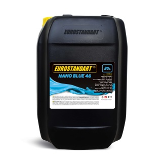 Гидравлическое масло EUROSTANDART NANO BLUE HYDRO HVLP 46 20л.