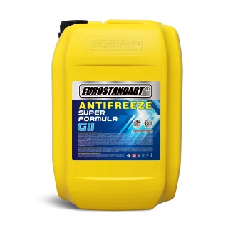 Охлаждающая жидкость ANTIFREEZE SUPER FORMULA G11 готовый - 10кг.