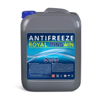 Охлаждающая жидкость ANTIFREEZE ROYAL PINGWIN G11 готовый - 10кг.