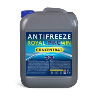 Охлаждающая жидкость ANTIFREEZE ROYAL PINGWIN G11 CONCENTRATE - 10кг.