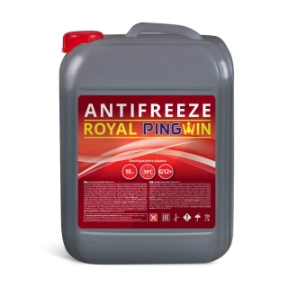 Охлаждающая жидкость ANTIFREEZE ROYAL PINGWIN G12+ готовый - 10кг.