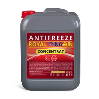 Охлаждающая жидкость ANTIFREEZE ROYAL PINGWIN G12+ CONCENTRATE - 10кг.