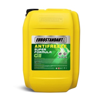 Охлаждающая жидкость ANTIFREEZE SUPER FORMULA G11 Green готовый - 10кг.