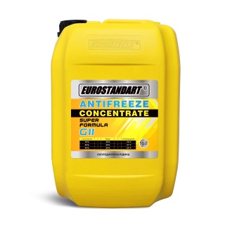 Охлаждающая жидкость ANTIFREEZE SUPER FORMULA G11 Yellow CONCENTRATE - 10кг.