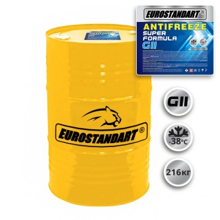Охлаждающая жидкость ANTIFREEZE SUPER FORMULA G11 готовый - 216кг.