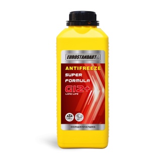 Охлаждающая жидкость ANTIFREEZE SUPER FORMULA G12+ готовый - 1кг.