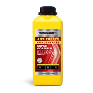 Охлаждающая жидкость ANTIFREEZE SUPER FORMULA G12+ CONCENTRATE - 1кг.