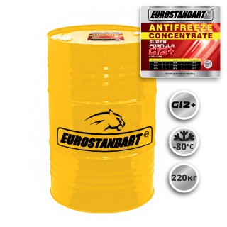 Охлаждающая жидкость ANTIFREEZE SUPER FORMULA G12+ CONCENTRATE - 220кг.