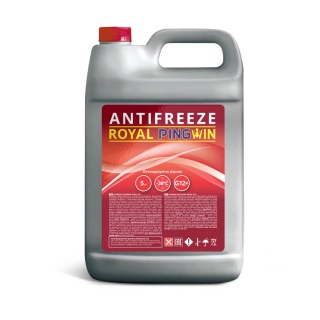 Охлаждающая жидкость ANTIFREEZE ROYAL PINGWIN G12+ готовый - 5кг.