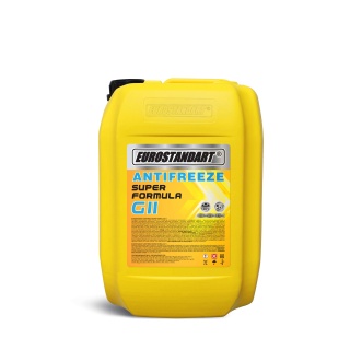 Охлаждающая жидкость ANTIFREEZE SUPER FORMULA G11 Yellow готовый - 5кг.
