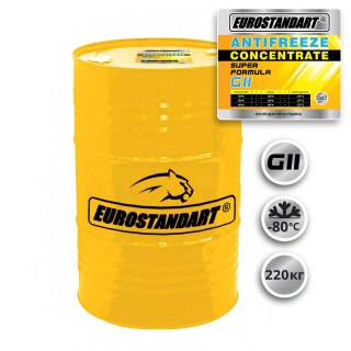 Охлаждающая жидкость ANTIFREEZE SUPER FORMULA G11 Yellow CONCENTRATE - 220кг.