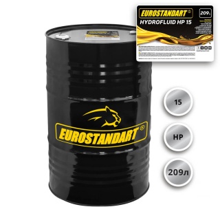 Тормозная жидкость EUROSTANDART HYDROFLUID HP 15 - 209л.