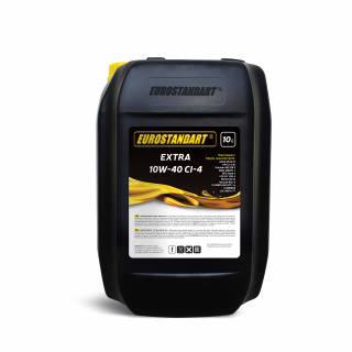 Моторное масло EUROSTANDART EXTRA 10W-40 СІ-4 - 10л.