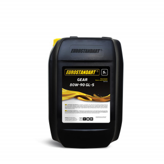 Трансмиссионное масло EUROSTANDART GEAR 80W-90 GL-5 - 5л.